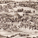 Vintage Map of Terryville, Connecticut 1894