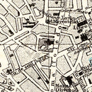 Vintage Map of Naples, Italy 1893