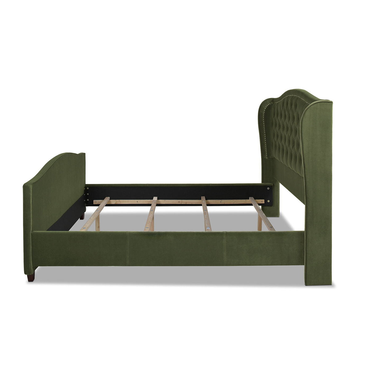 Marcella - Upholstered Shelter Headboard Bed Set, photo 40 of 40