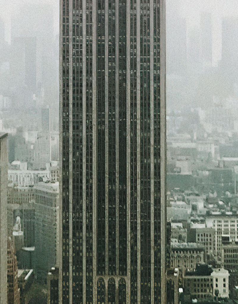 Empire State Building NYC Wall Mural. New York City Skyscrapers Peel and Stick Wallpaper.