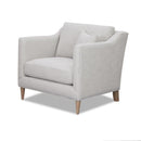 Chair With High Track Arms - Beige by Unique Piece Furniture