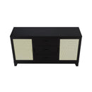 Sheridan - Modern Cane Design Sideboard by HouseOfZazla