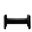 52" Bench for Bedroom End of Bed Modern Contemporary Design Ottoman Couch Long Bench Window Sitting Fireplace Bench, Teddy