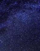 Milky Way Galaxy Stars Wall Mural. Starry Night Over Devils Tower National Monument Park.