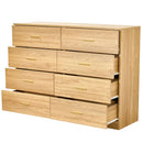Modern Drawer Dresser For Bedroom, Ample Storage Wide Chest Of Drawers by Unique Piece Furniture