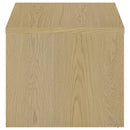 Canoga Engineered Wood Accent Side End Table Light Oak