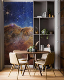 Cosmic Cliffs in the Carina Nebula Photo (NIRCam Image) from NASA, ESA, CSA, STScI. Galaxy Nebula Space Wall Mural | Peel and Stick Wallpaper.