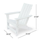 Enigmara Outdoor High Density Resin Adirondack Chair