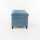 Juliana Storage Ottoman With Birch Legs by HouseOfZazla