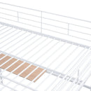 Loft Bed With Desk And Grid, Stylish Frame With Lateral Storage Ladder And Wardrobe by HouseOfZazla