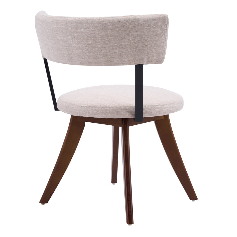 Modern Upholstered Dining Chairs with Curved Back, photo 8 of 10