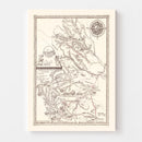 Vintage Map of Philmont Scout Ranch 1948