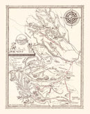 Vintage Map of Philmont Scout Ranch 1948
