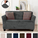 Velvet Stretch Slipcover - Gale Collection by Great Bay Home