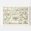 Vintage Map of Northwestern University 1940