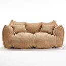 Comfortable Dual Beanbag Chair With High Resilience Foam Core For 2 People by HouseOfZazla