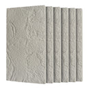 3D Faux Stone Wall Panels - 6 PCS PU Wainscoting