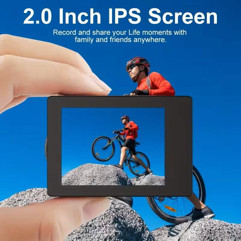 Ultra HD 1080P Action Camera – 140° Wide Angle, Fisheye Lens, LCD Display, photo 9 of 9