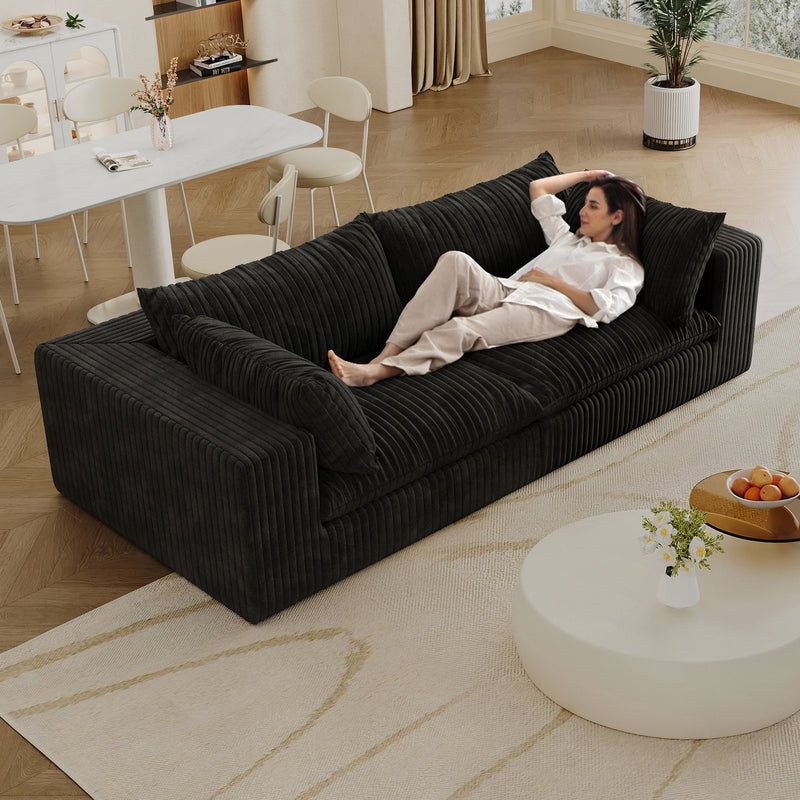 Y137 Modular Black Sofa, photo 3 of 6