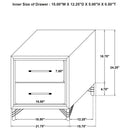 Malcolm - Bedroom Set With Wingback Design