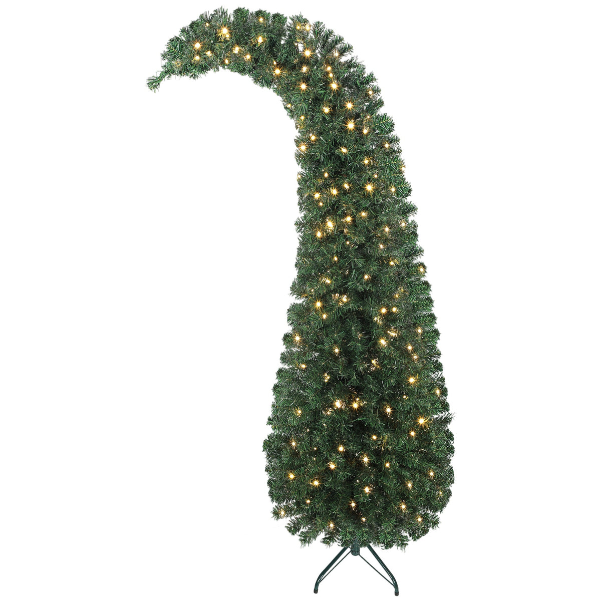 HOMCOM 6 ft Prelit Whimsical Christmas Tree, photo 10 of 10