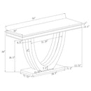 Durante - U-Shaped Base Table