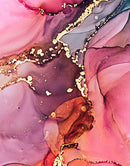 Abstract Alcohol Ink Pattern Wall Mural. Agate Design. Removable Peel and Stick Wallpaper.