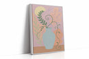 Twilight Leaves in a Pale Blue Vase