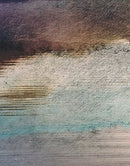 Watercolor Painting of Mountain View Retreat Wall Mural.