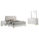 Kendall 4-piece Eastern King Bedroom Set White