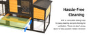 119.5" Outdoor Wooden Chicken Coop with Run by HouseOfZazla