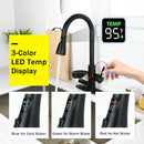 3-In-1 Kitchen Faucet with LED Temperature Display by HouseOfZazla