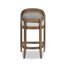 Americana - Mid-Century Modern Cane Back Counter Stool by HouseOfZazla