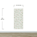 White Magnolia Wall Mural Peel and Stick Wallpaper.