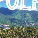 Puerto Rico Beach Wallpaper. Peel and Stick Wall Mural.