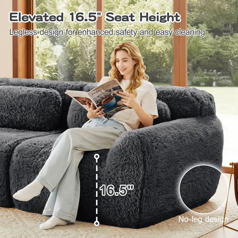 U-Shaped Boneless Sofa, photo 9 of 10
