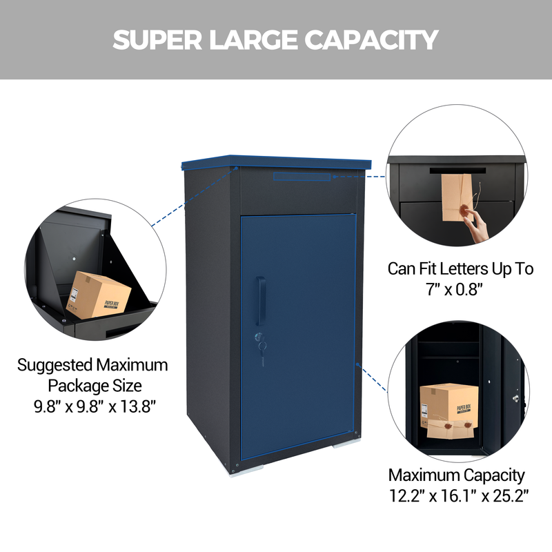 Stylish Outdoor Package Delivery Box, photo 6 of 10