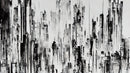 Black and Gray Urban City Wall Mural. Cyber Punk Cityscape. Minimalist Abstract Building Architect Wallpaper.