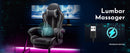 Ergonomic Gaming Chair with Footrest and Lumbar Support
