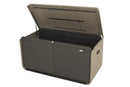 200 Gallon Plastic Deck Box with Lock and Waterproof Lid by HouseOfZazla