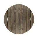 Outdoor Acacia Wood Side Table With Weather Resistance