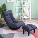 Adjustable Japanese Reclining Floor Chair Sofa With Metal Frame For Living Room by HouseOfZazla