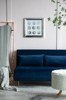 Ares Crystal Mirror Framed Wall Art on Mellow Golden Tint Background by HouseOfZazla