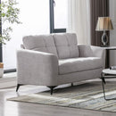 Callie - Woven Fabric Loveseat by HouseOfZazla