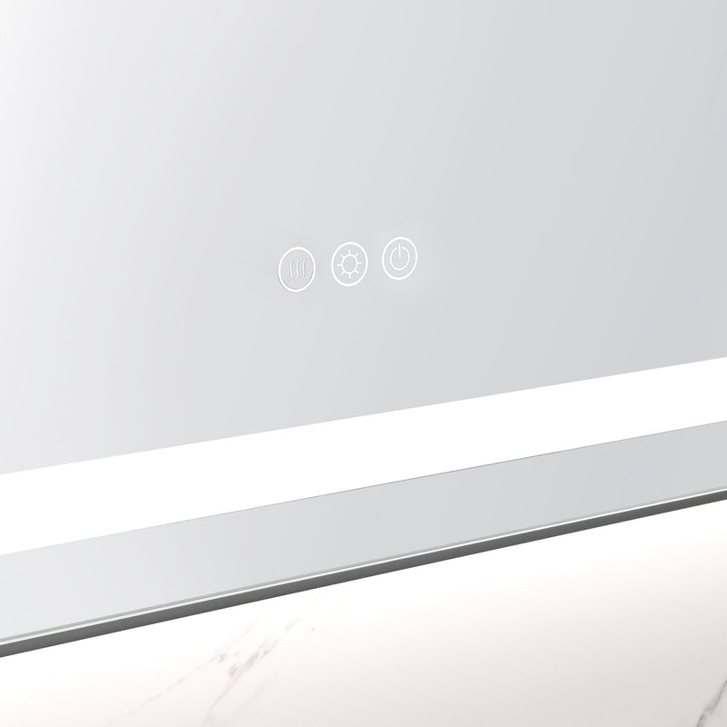 36" x 24" LED Bathroom Mirror with Front and Backlight, photo 4 of 5