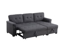 Lucca - Reversible Sleeper Sectional Sofa With Storage Chaise by HouseOfZazla