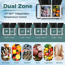 64QT Portable Compressor Fridge Freezer for Vehicles Camping Travel Truck RV Boat by LJGDeals