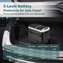 64QT Portable Compressor Fridge Freezer for Vehicles Camping Travel Truck RV Boat by LJGDeals