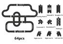 Flexible Rubber Roads Play Set – Open-Ended City & Car Track Play