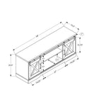 Transitional TV Stand Console Media Entertainment Center by HouseOfZazla